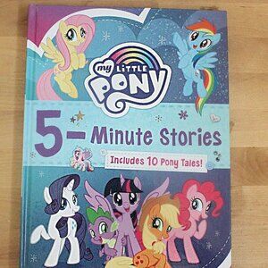 My Little Pony 5 Minute Stories Hardcover Children's Book